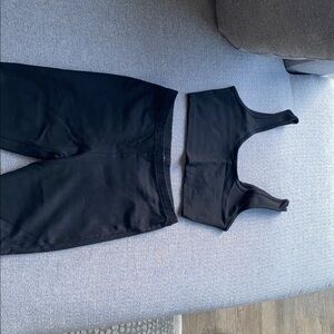 Black Women's Two-Piece Set